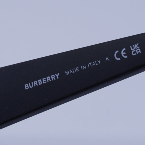 Burberry BE4291 3464/87 Shield Sunglasses Matte Black Frame, Grey Lenses main image 10